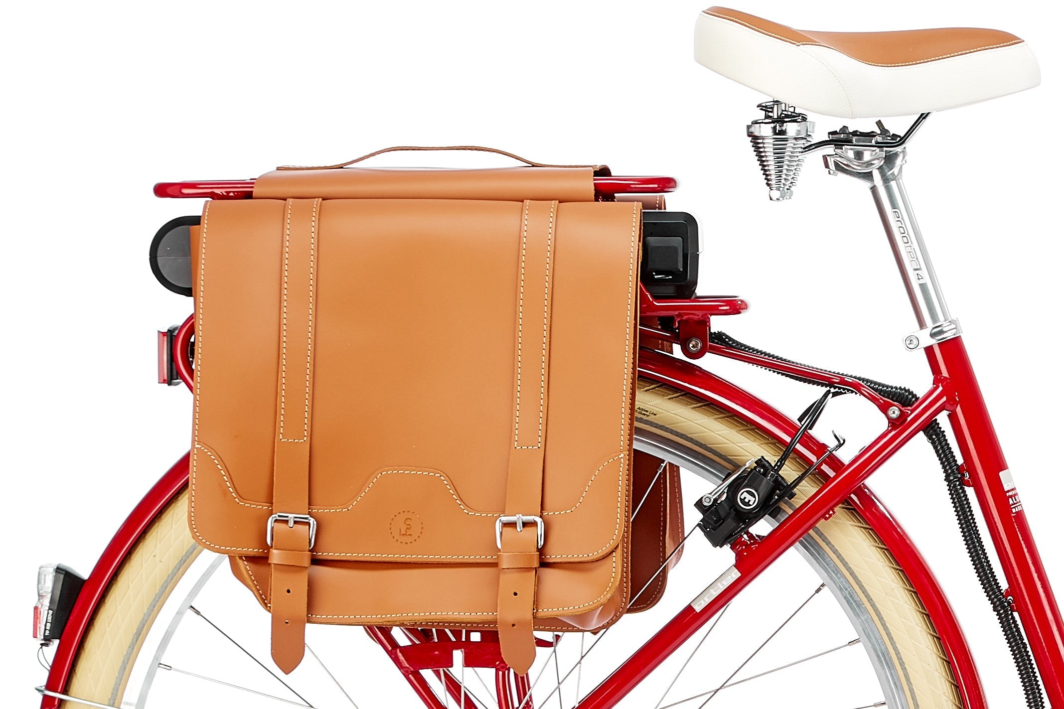 Ortler E-Summerfield Trapèze 7 vitesses rouge