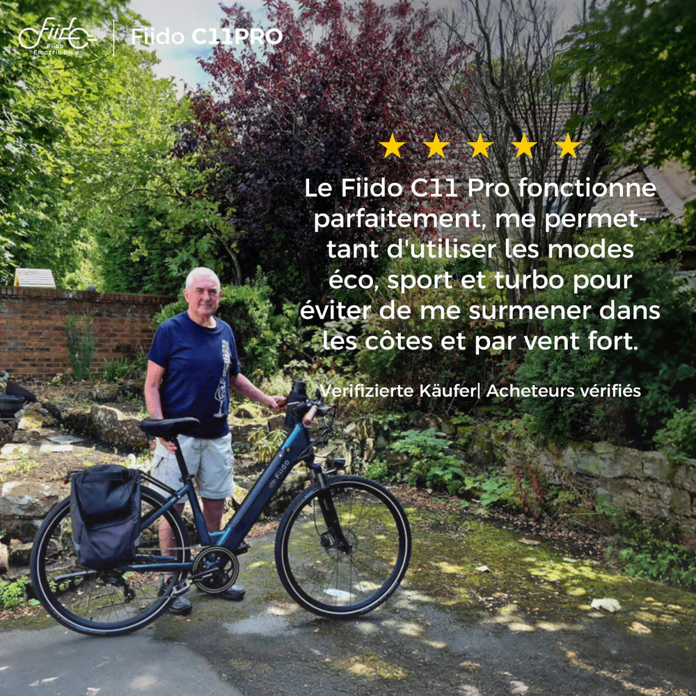 Fiido C11 Pro Vélo Électrique Léger Urbain