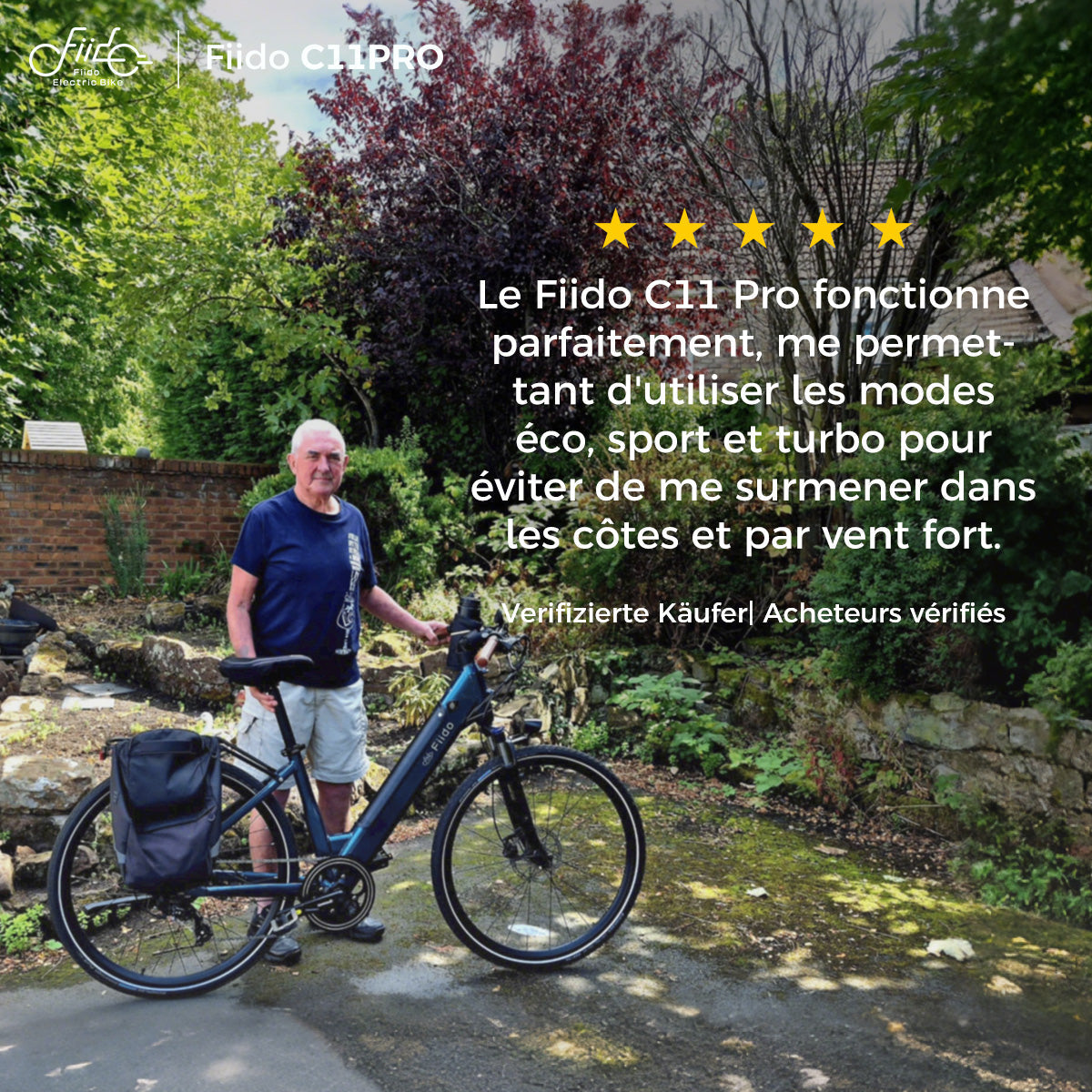 Fiido C11 Pro Vélo Électrique Léger Urbain