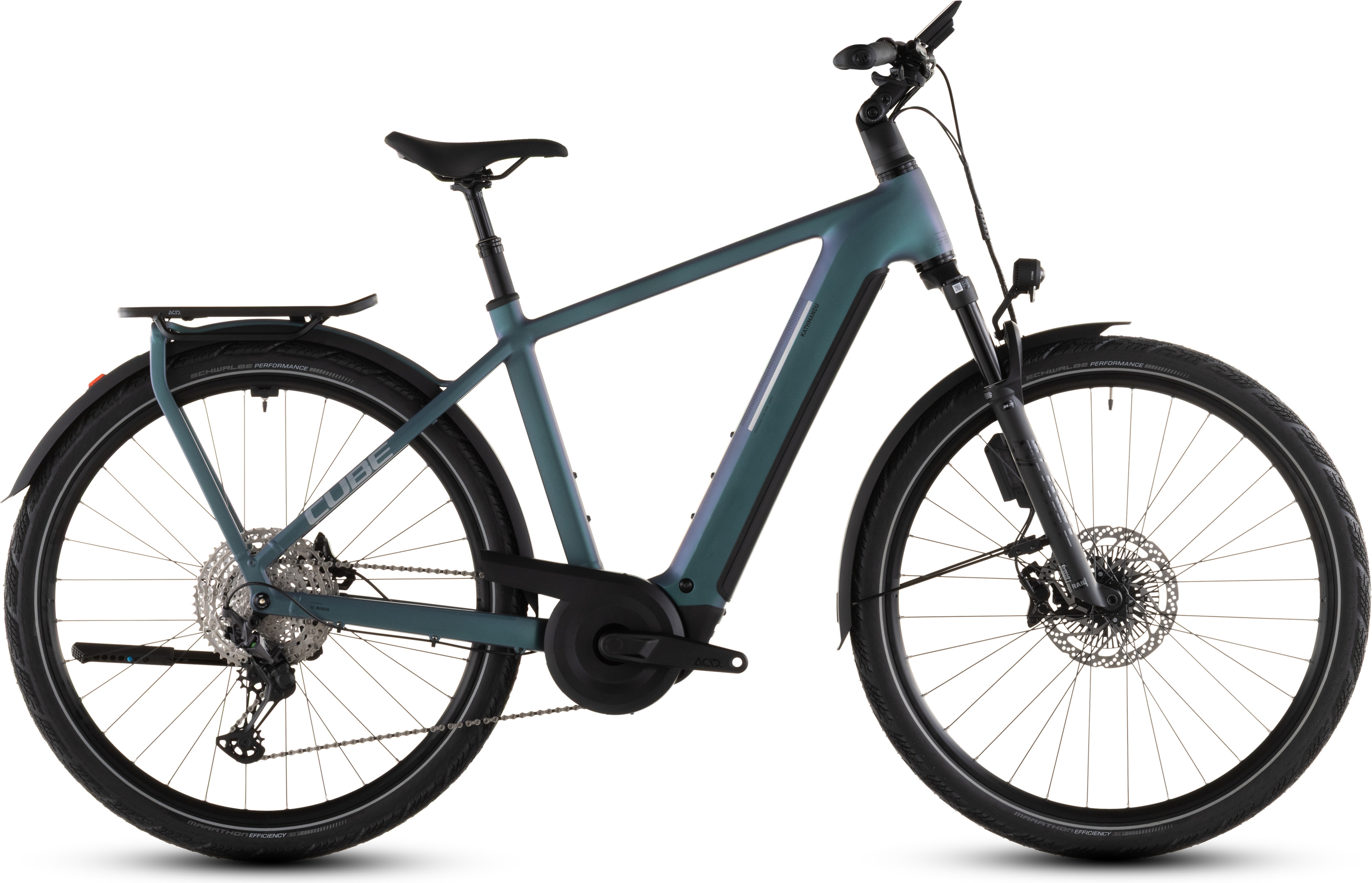 Cube Kathmandu Hybrid EXC 800 vert émeraude´n´prism (2026)