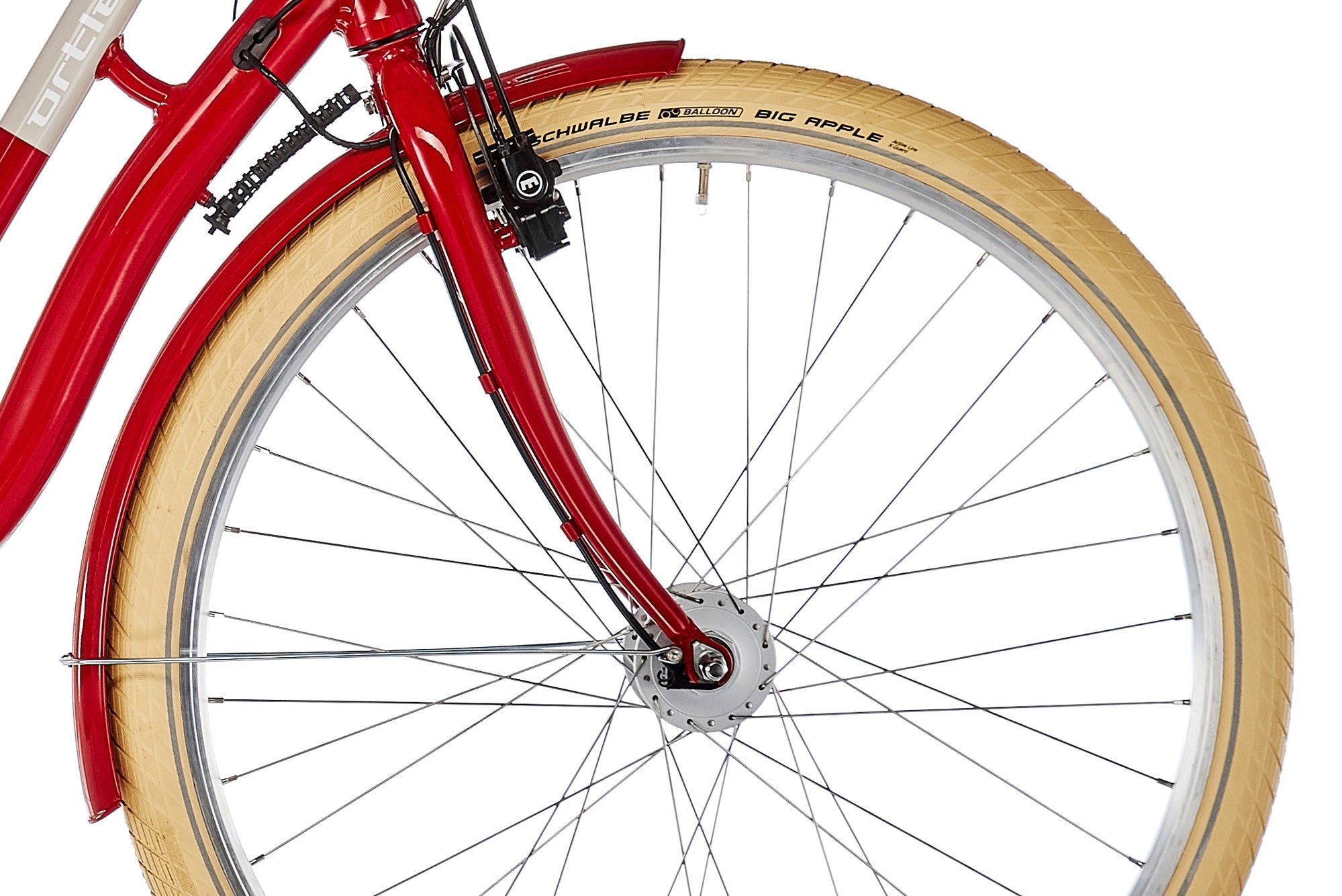 Ortler E-Summerfield Trapèze 7 vitesses rouge