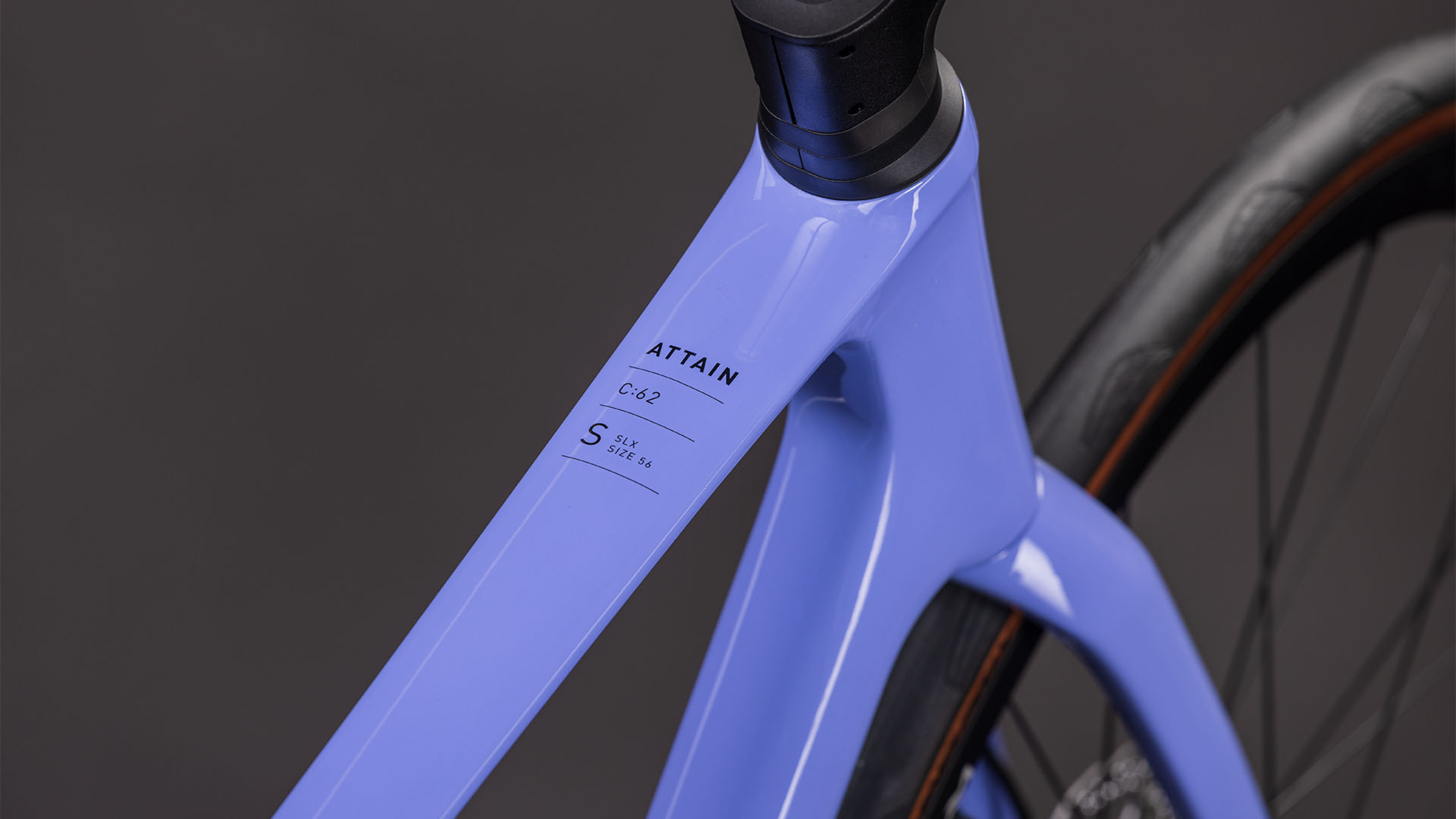 Cube Attain C:62 SLX  lucidlilac´n´black (2026)