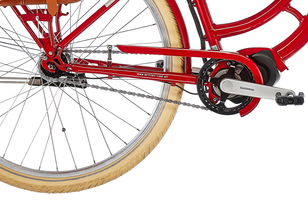 Ortler E-Summerfield Trapèze 7 vitesses rouge