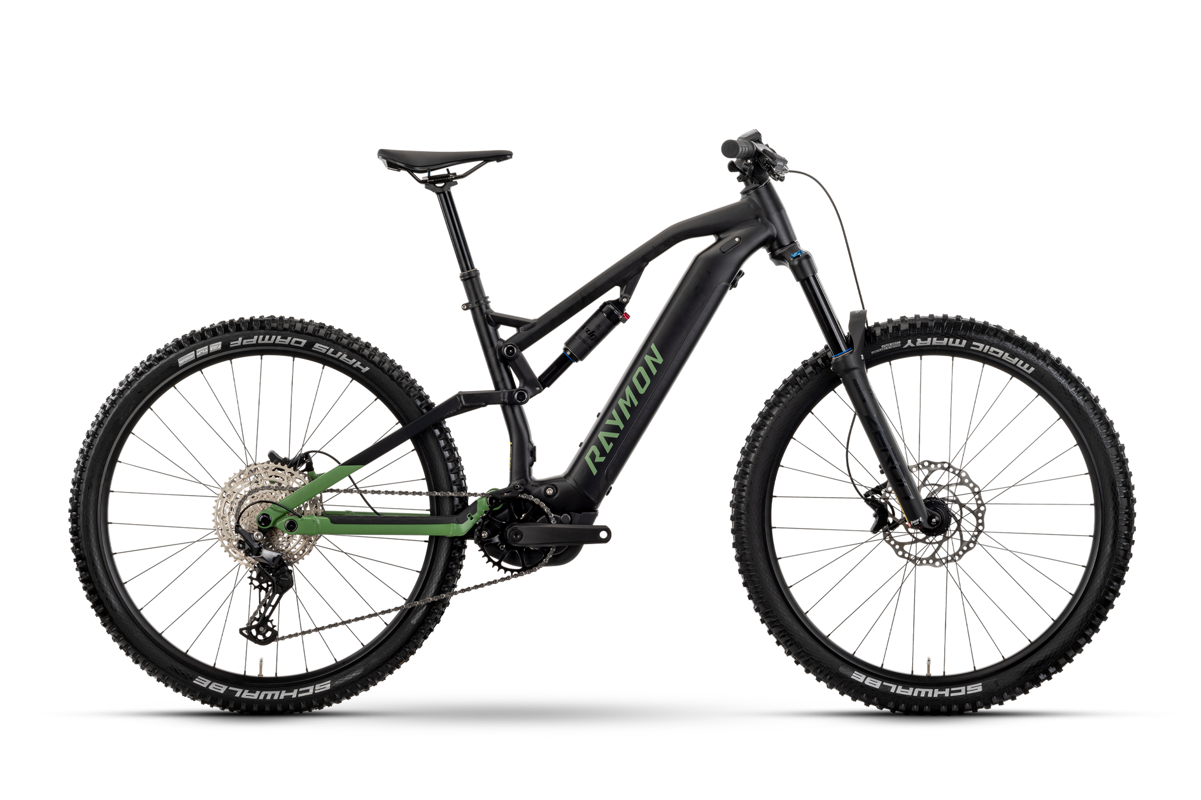 Raymon Trailray 150 noir / vert réséda / citron (2025)