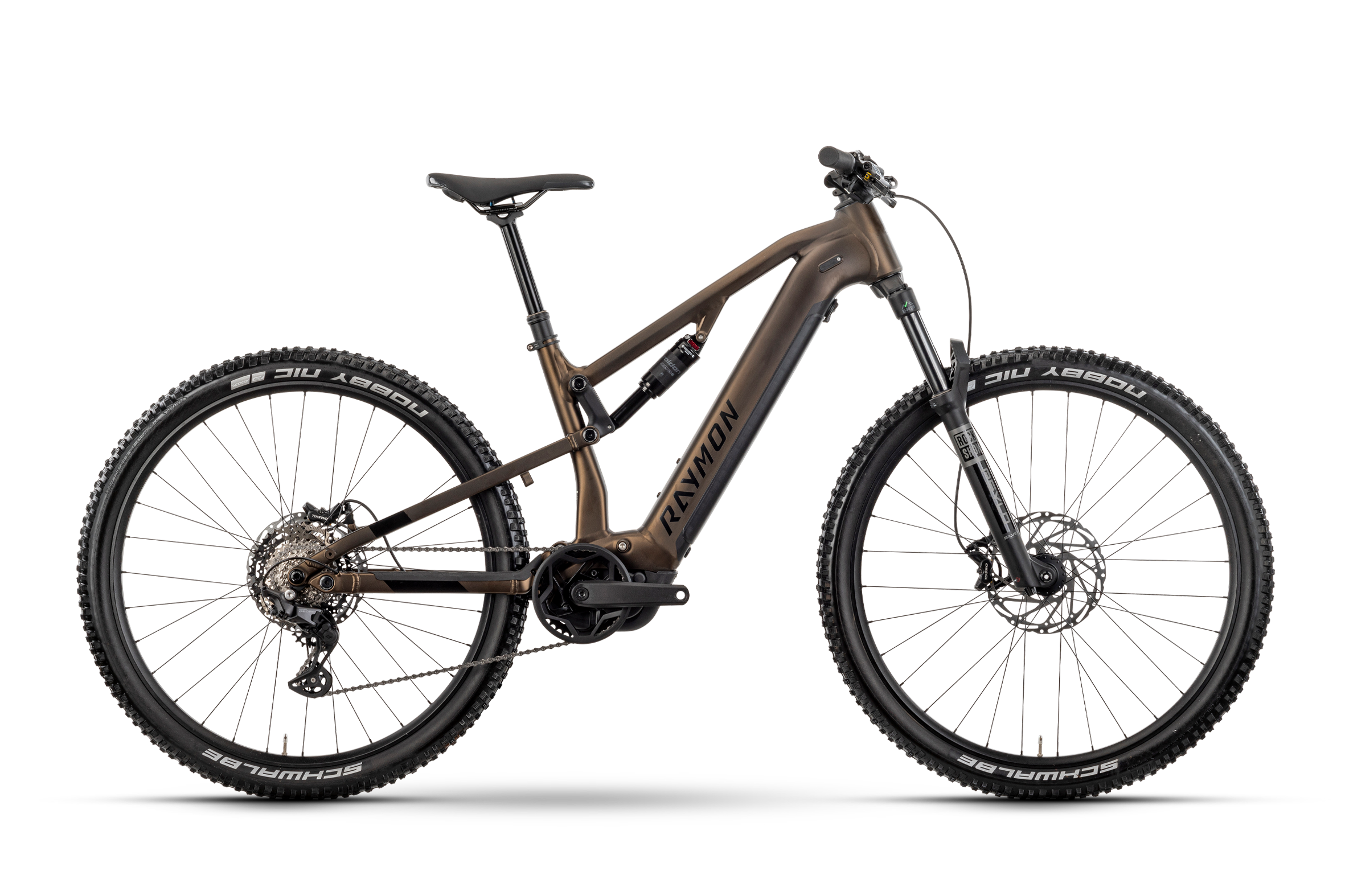 Raymon Trailray 120 Pro tenmoku / noir / vert (2025)