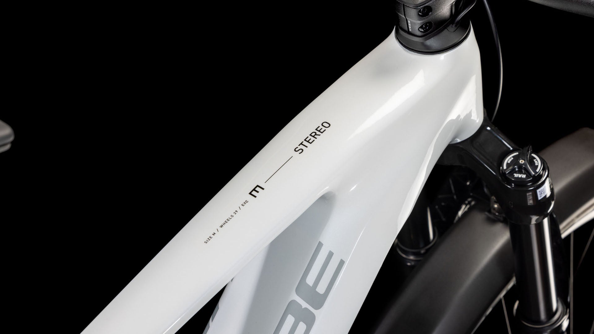 Cube Stereo Hybrid ONE44 EXC 800 Allroad blanc métallisé´n´black (2025)