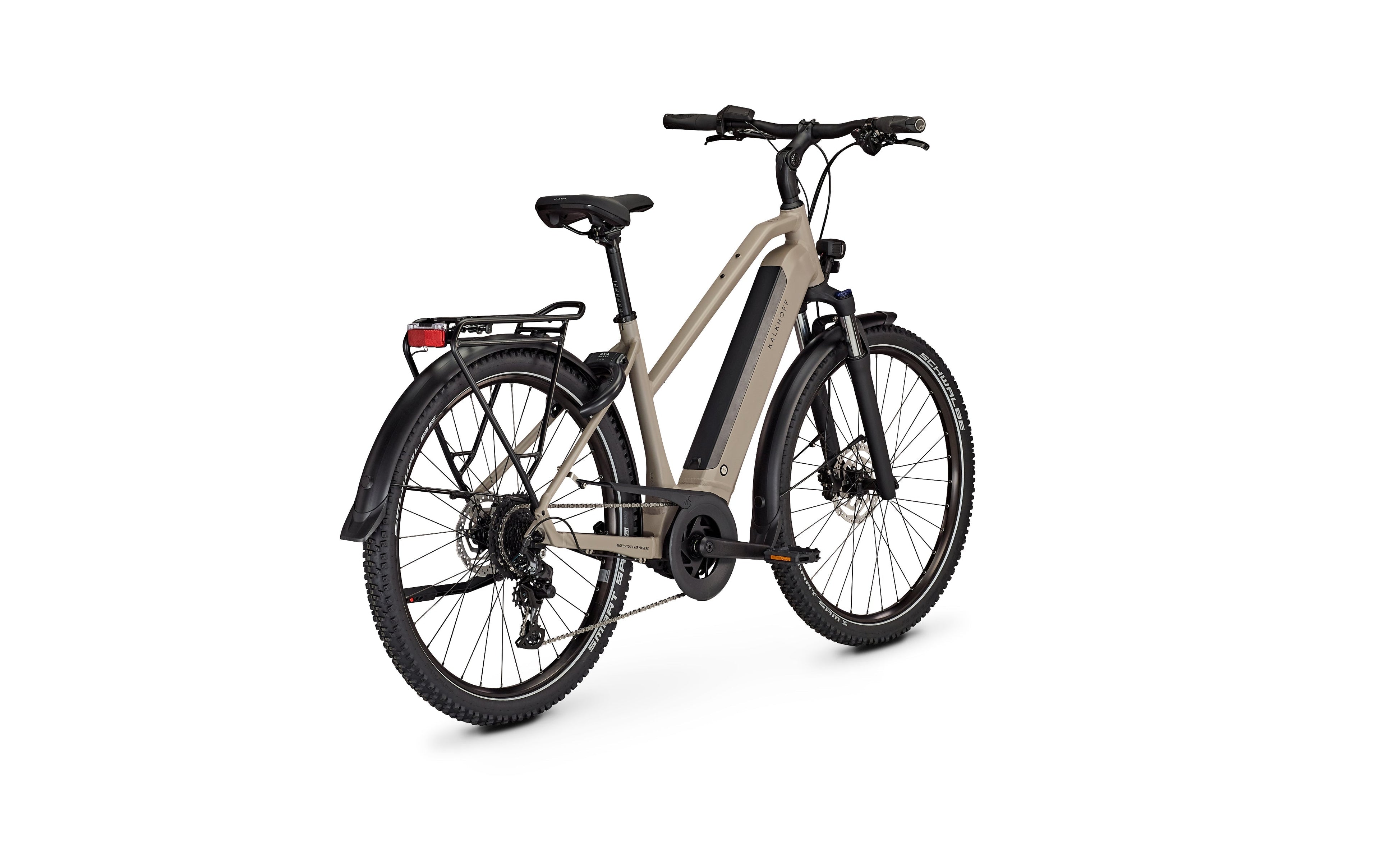 Kalkhoff Entice 3 Move Trapèze gris pierre de lune mat (2025)