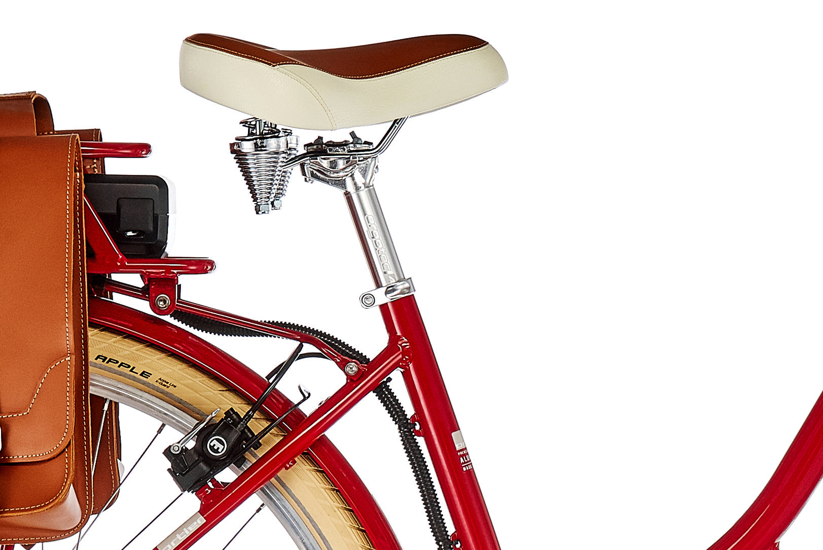 Ortler E-Summerfield Trapèze 7 vitesses rouge