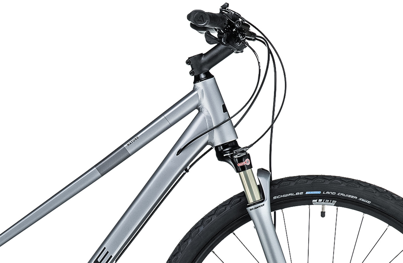 Cube Nature EXC Trapèze polarsilver´n´black (2024)