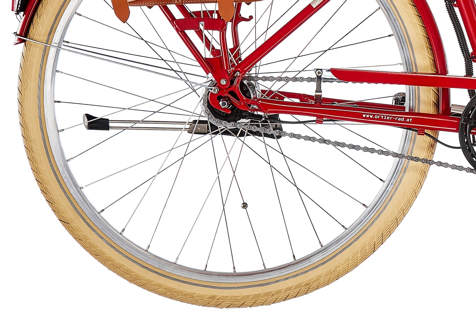 Ortler E-Summerfield Trapèze 7 vitesses rouge