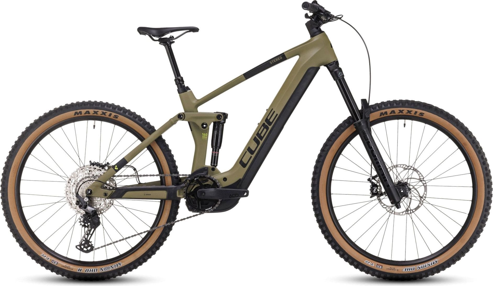 VTT Électrique Cube Stereo Hybrid 160 HPC Race 2023