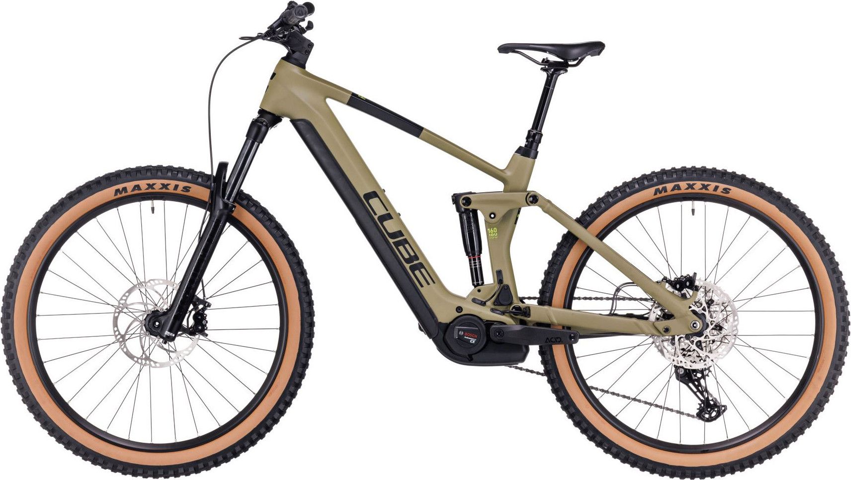 VTT Électrique Cube Stereo Hybrid 160 HPC Race 2023