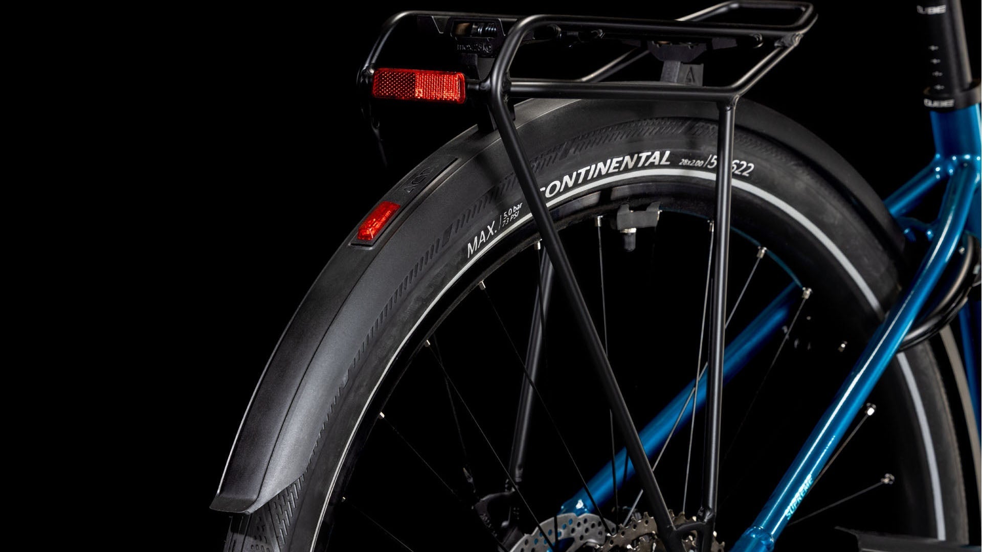 Cube Supreme Hybrid Pro 625 Easy Entry electricblue´n´blue (2026)