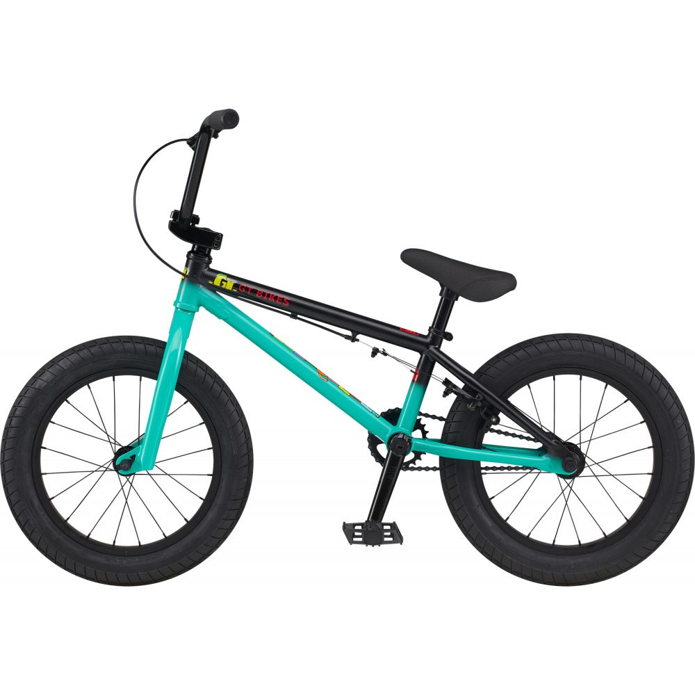 Bmx Gt Performer 16" Green / Black