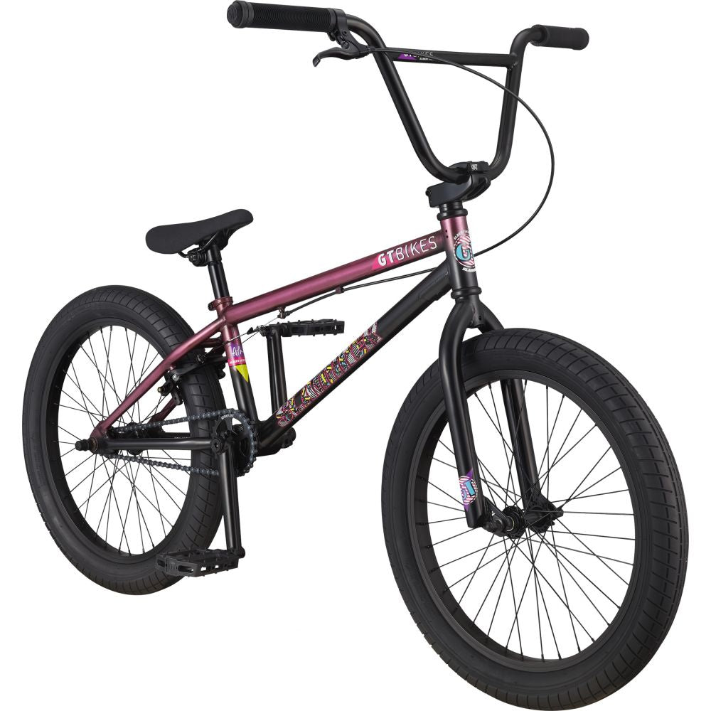 Bmx Gt Slammer Mercado 20" Trans Rasberry / Matte Black