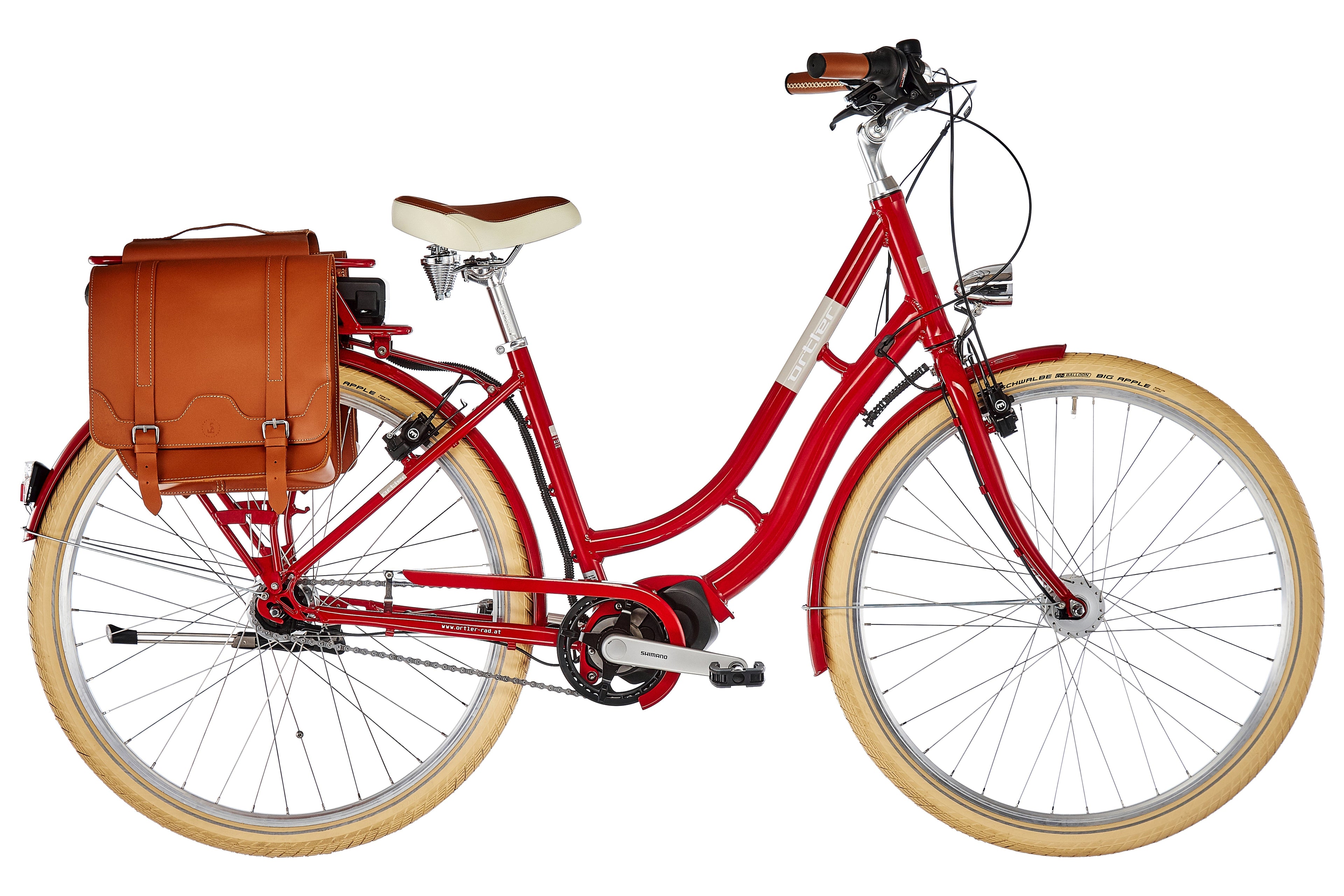 Ortler E-Summerfield Trapèze 7 vitesses rouge