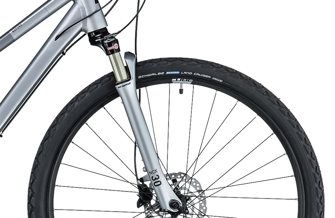 Cube Nature EXC Trapèze polarsilver´n´black (2024)